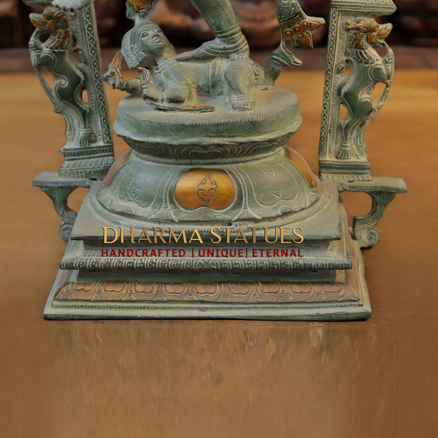 Brass Nataraja, Antique Finish, 25"