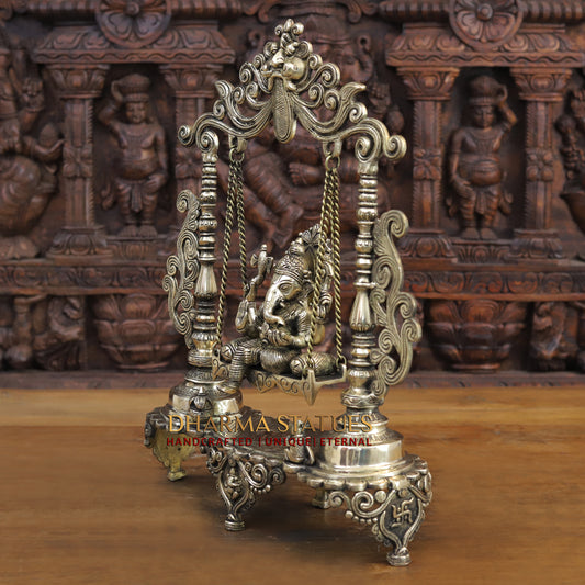 Brass Ganesh Idol