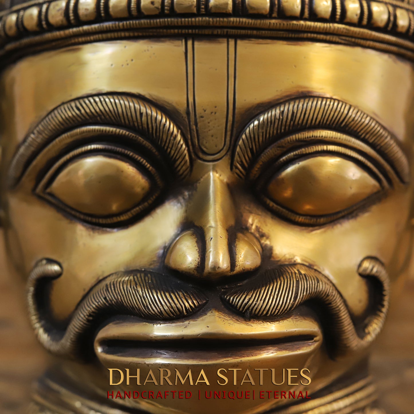 Brass Shiva, Fine Gold Finish, 14"