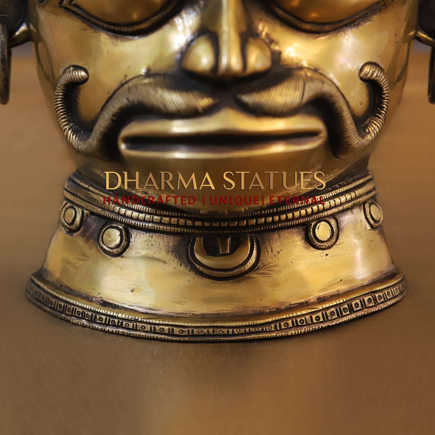 Brass Shiva, Fine Gold Finish, 14"