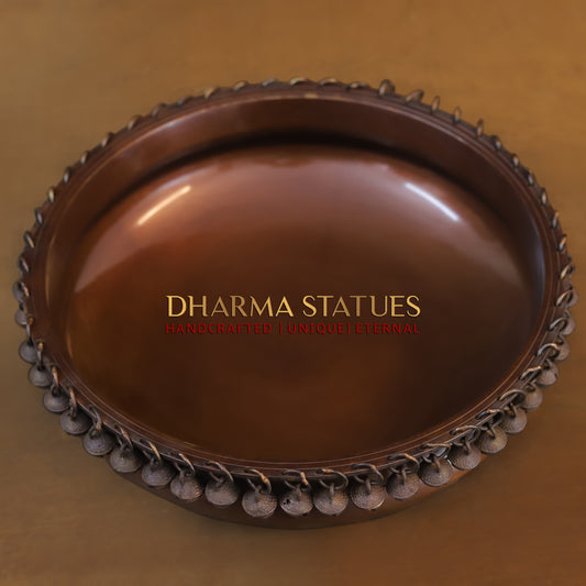 Brass Urli, Copper Finish, 4"