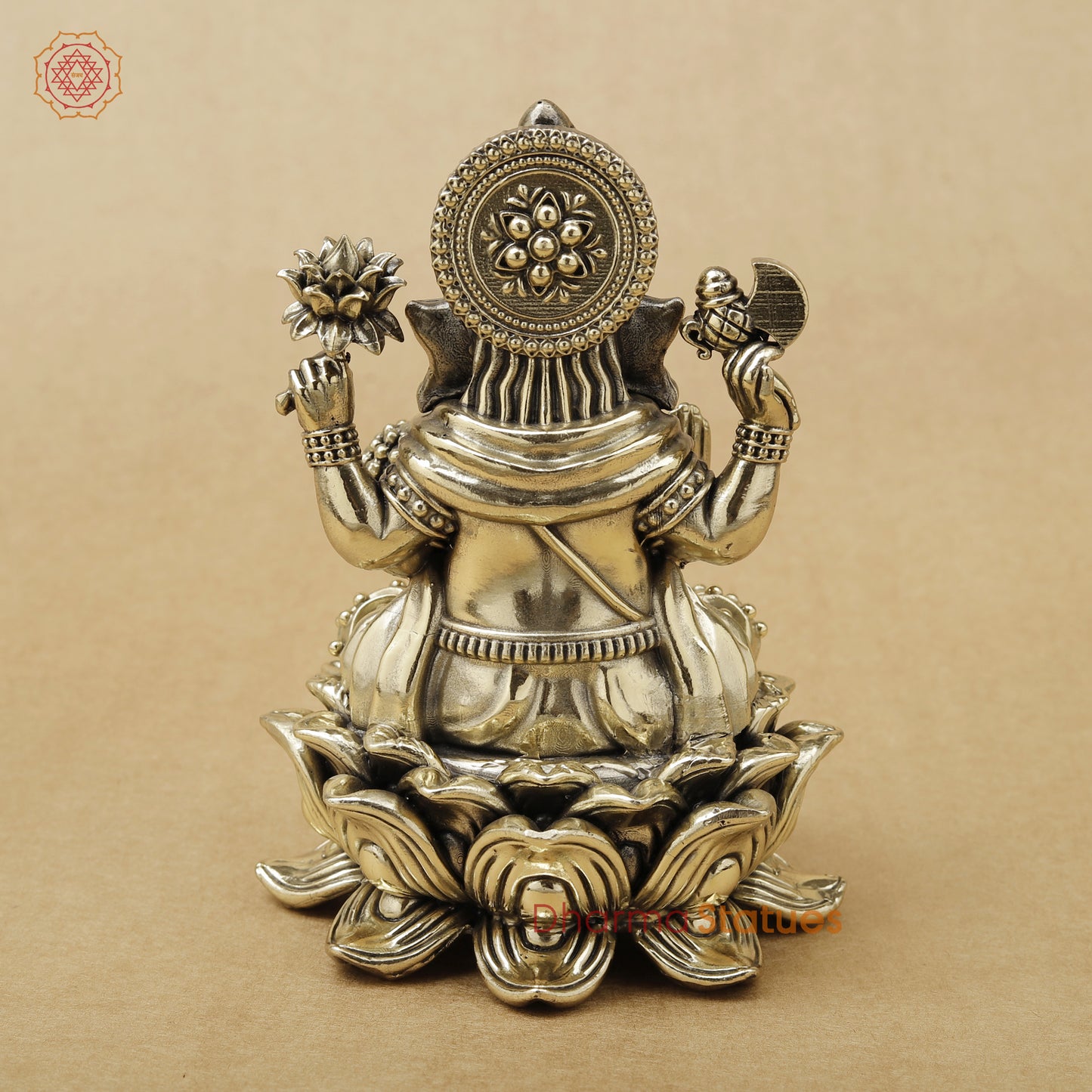 Brass Ganesh Fine, 6"