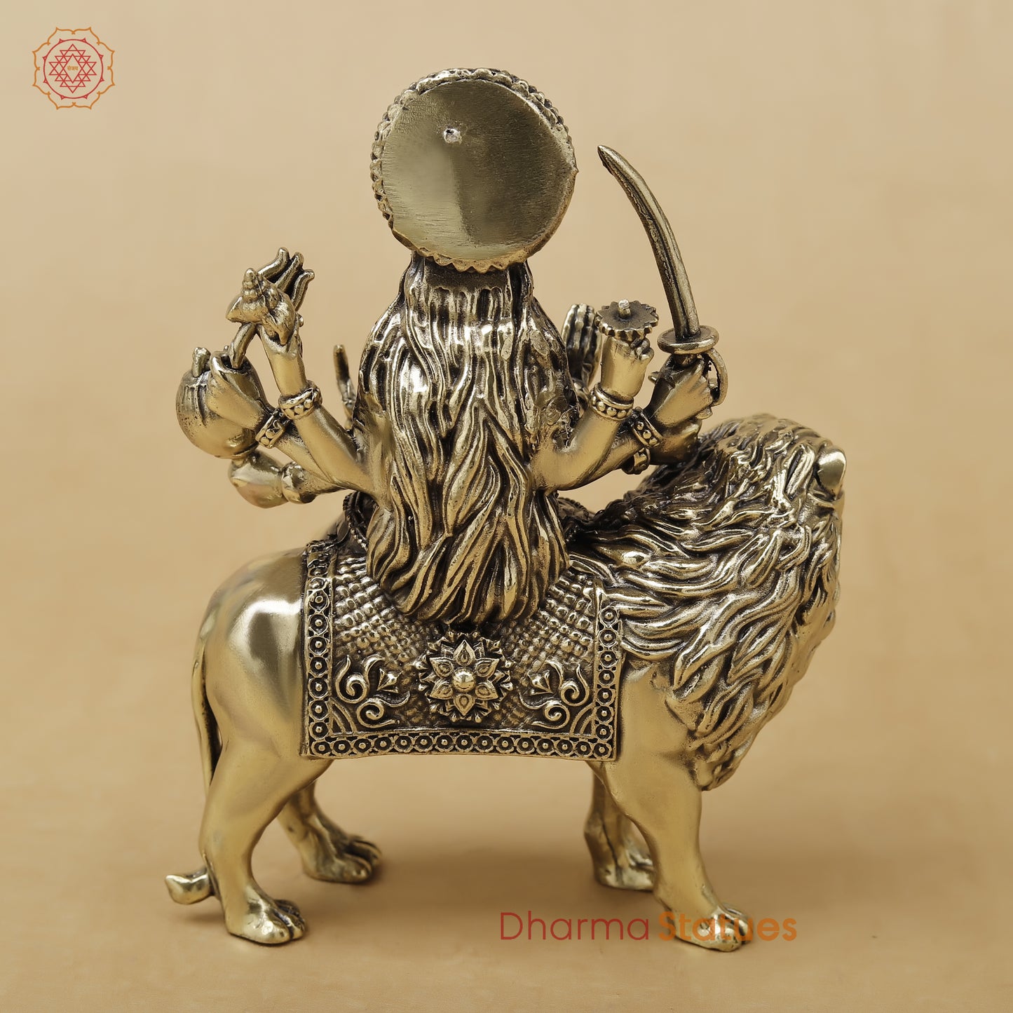 Brass Durga Fine, 5"