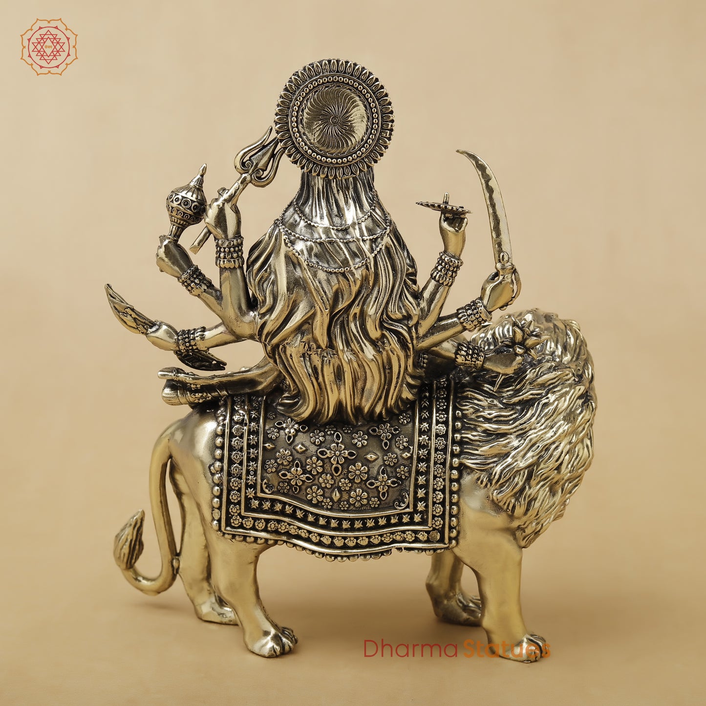 Brass Durga Fine, 7.5"