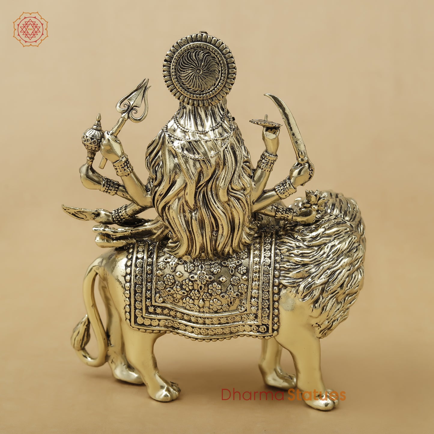 Brass Durga Fine, 6"