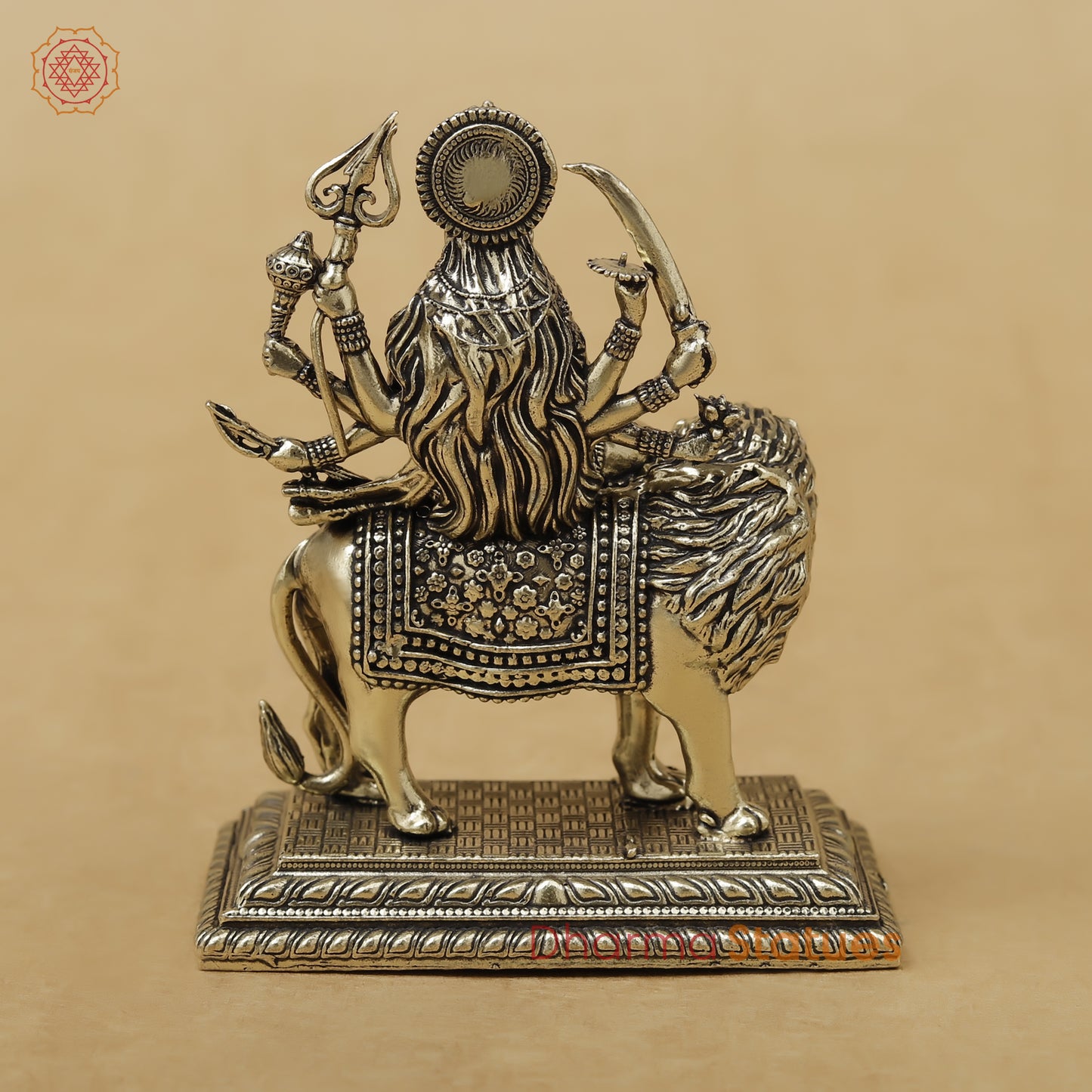 Brass Durga Fine, 3.5"