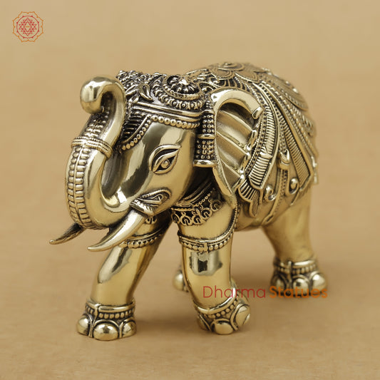 Brass Elephant Fine, 3"