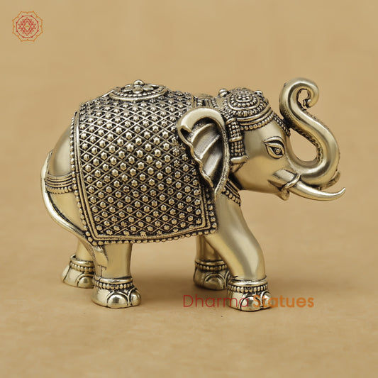 Brass Elephant Fine, 2"