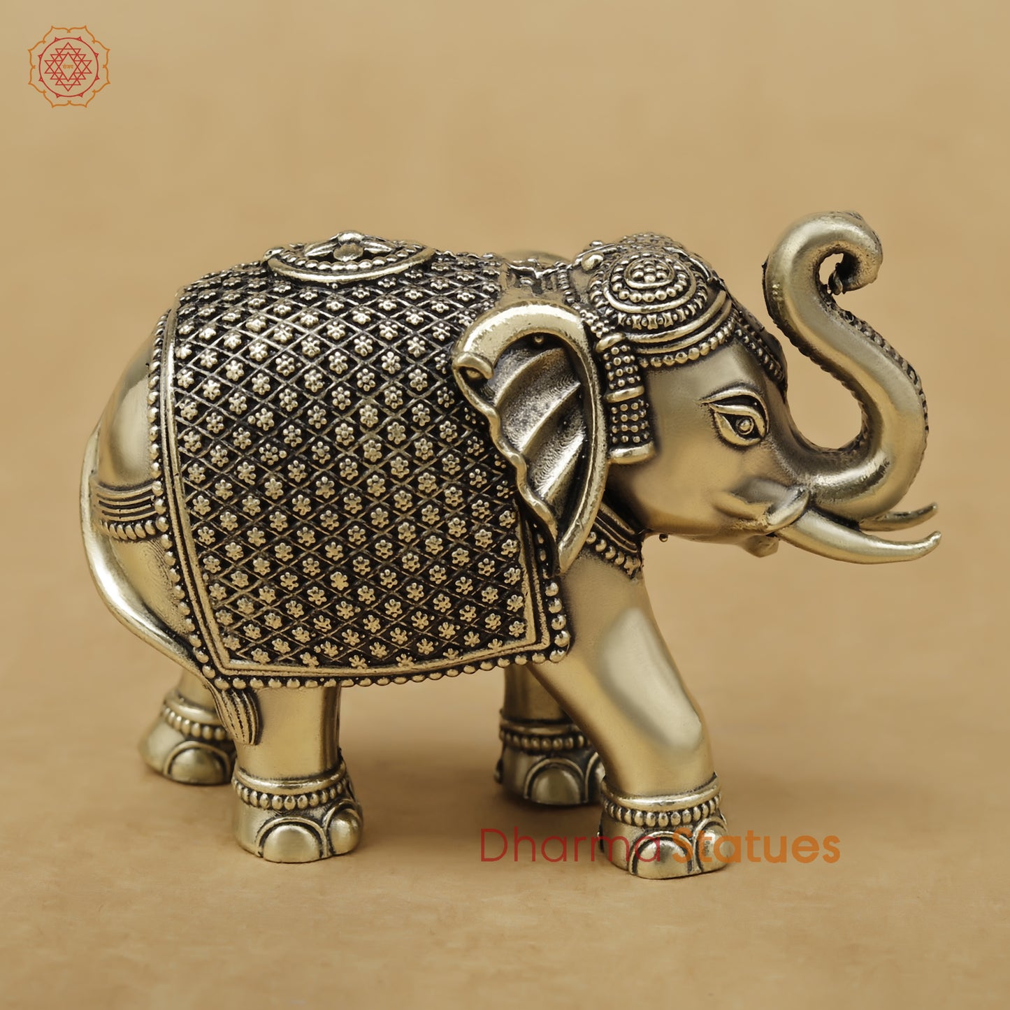 Brass Elephant Fine, 2.5"