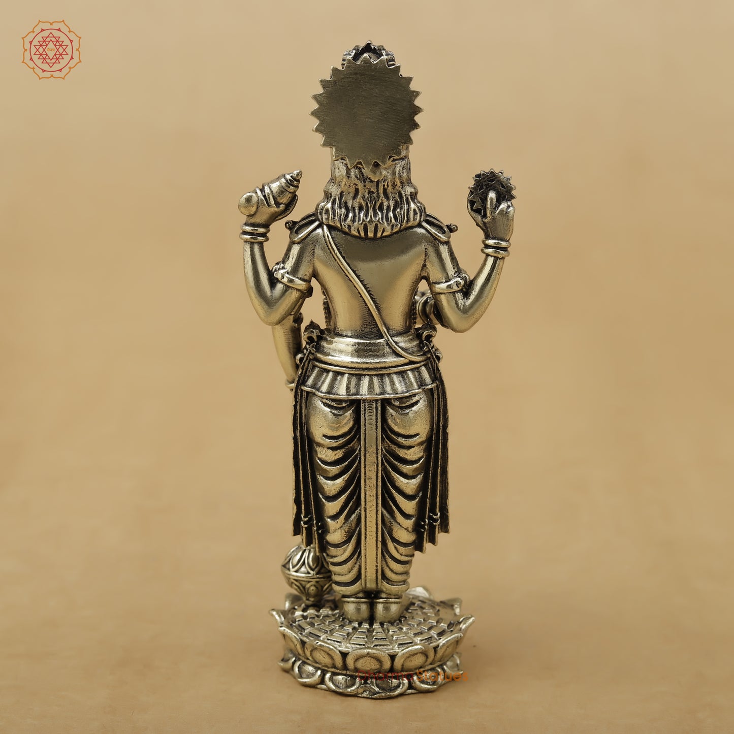Brass Vishnu Fine, 5"