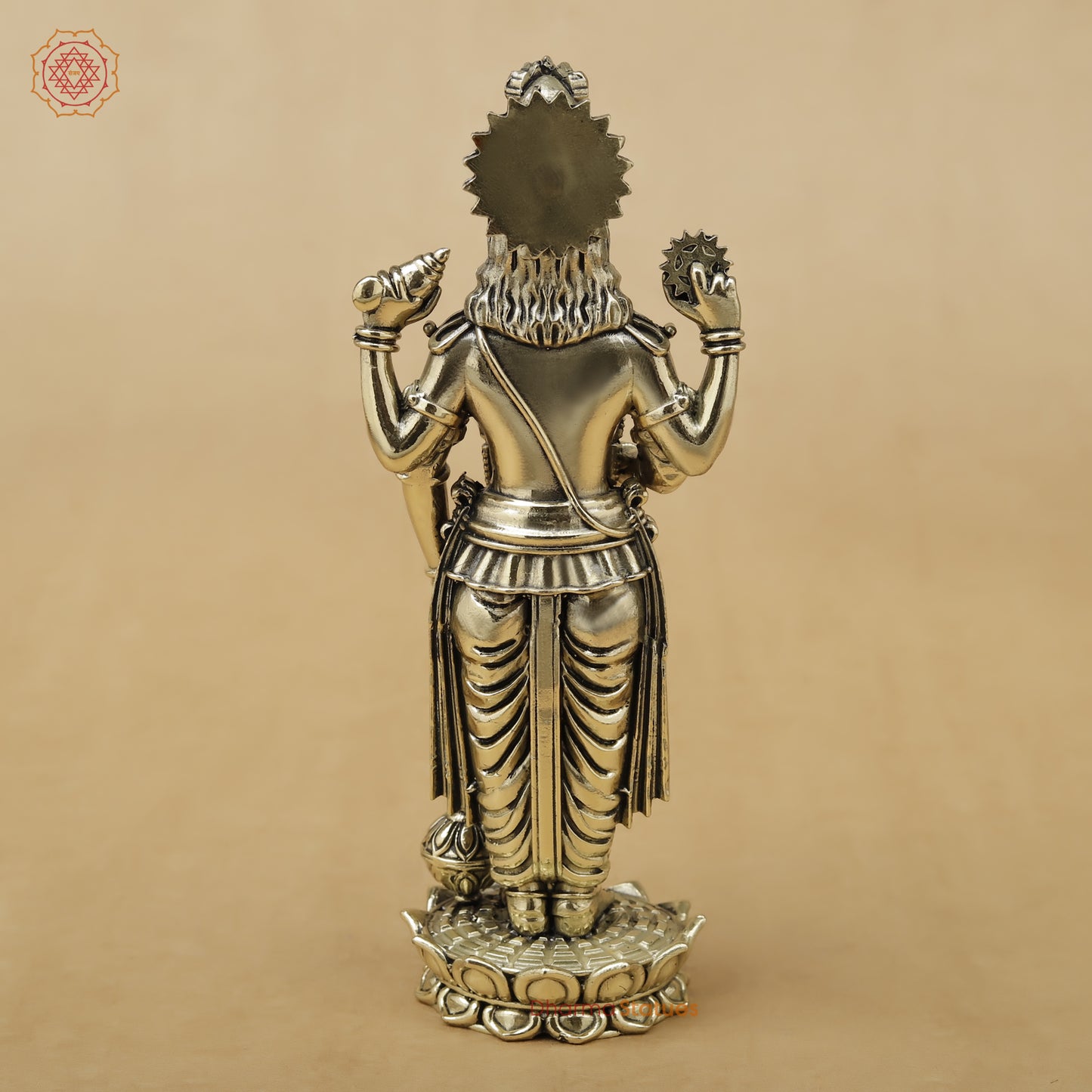 Brass Vishnu Fine, 7"
