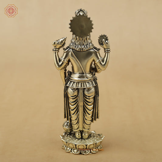 Brass Vishnu Fine, 7"