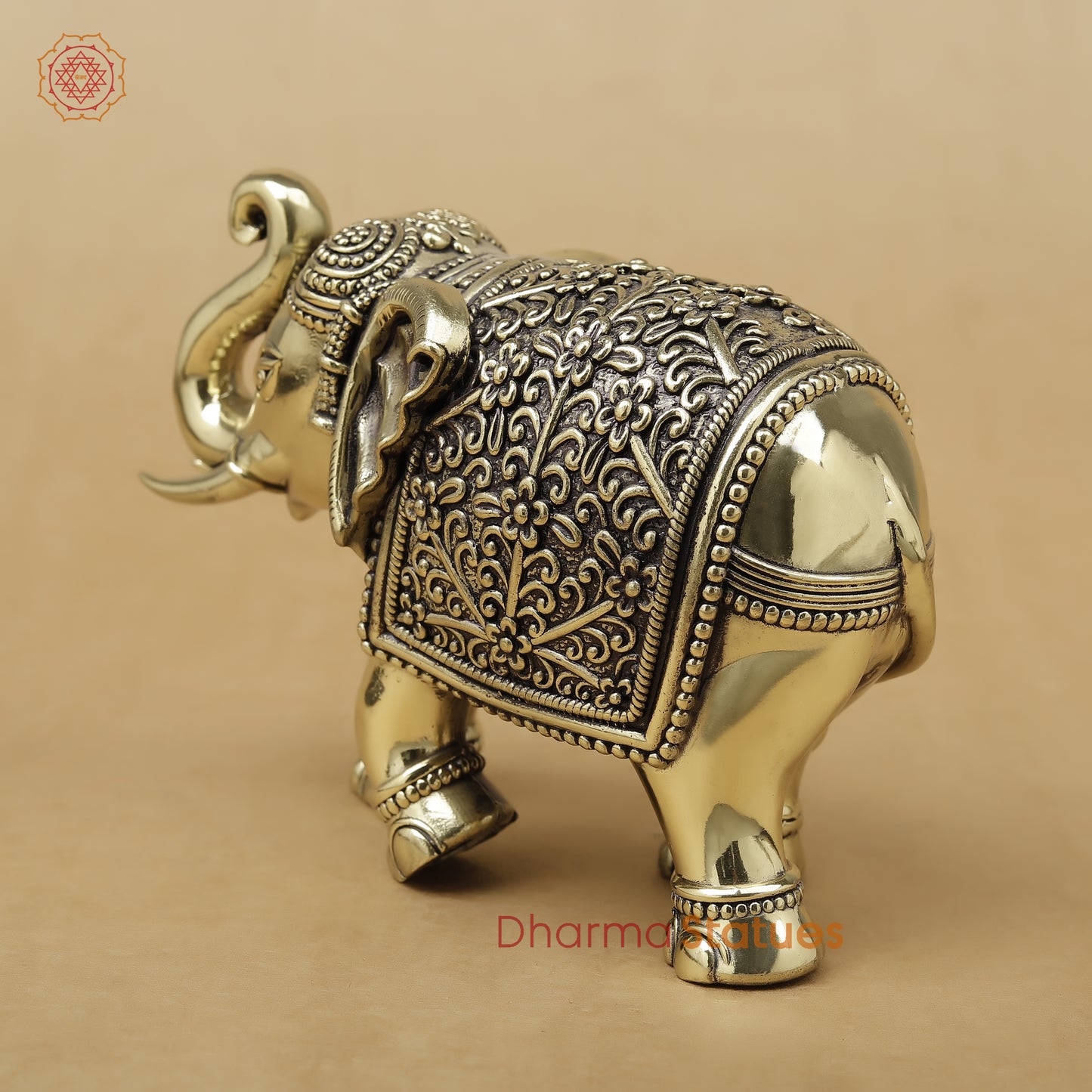 Brass Elephant Fine, 3"
