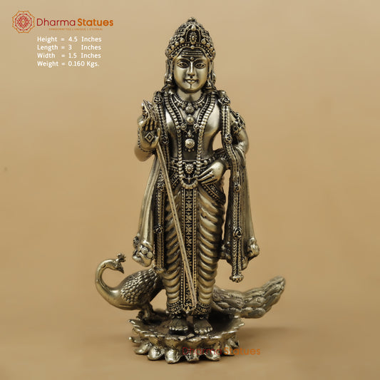 Brass Kartikeya Fine, 4.5"