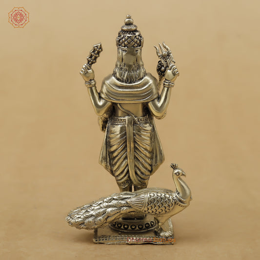 Brass Kartikeya Fine, 4"