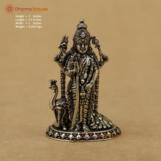 Brass Kartikeya Fine, 2"