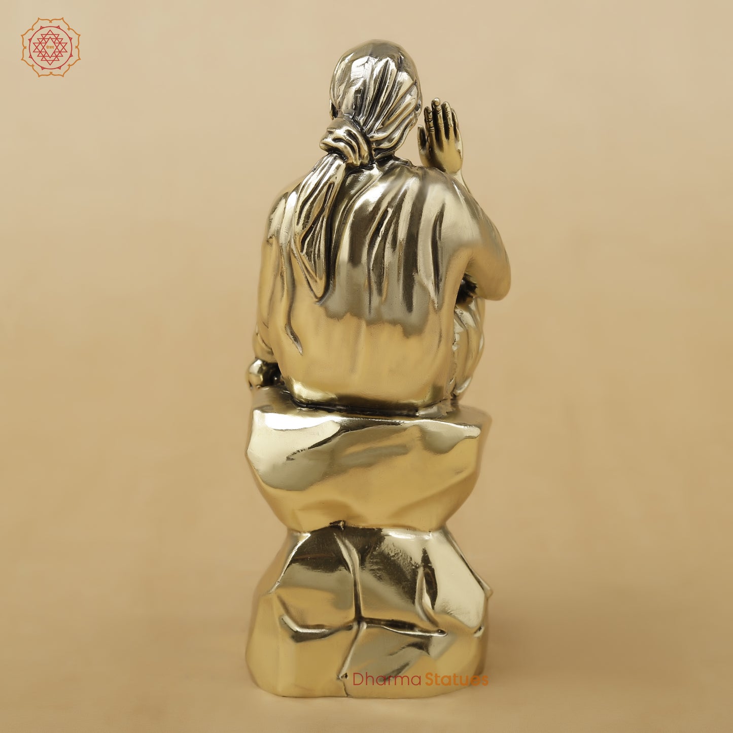 Brass Sai Baba Fine, 6"