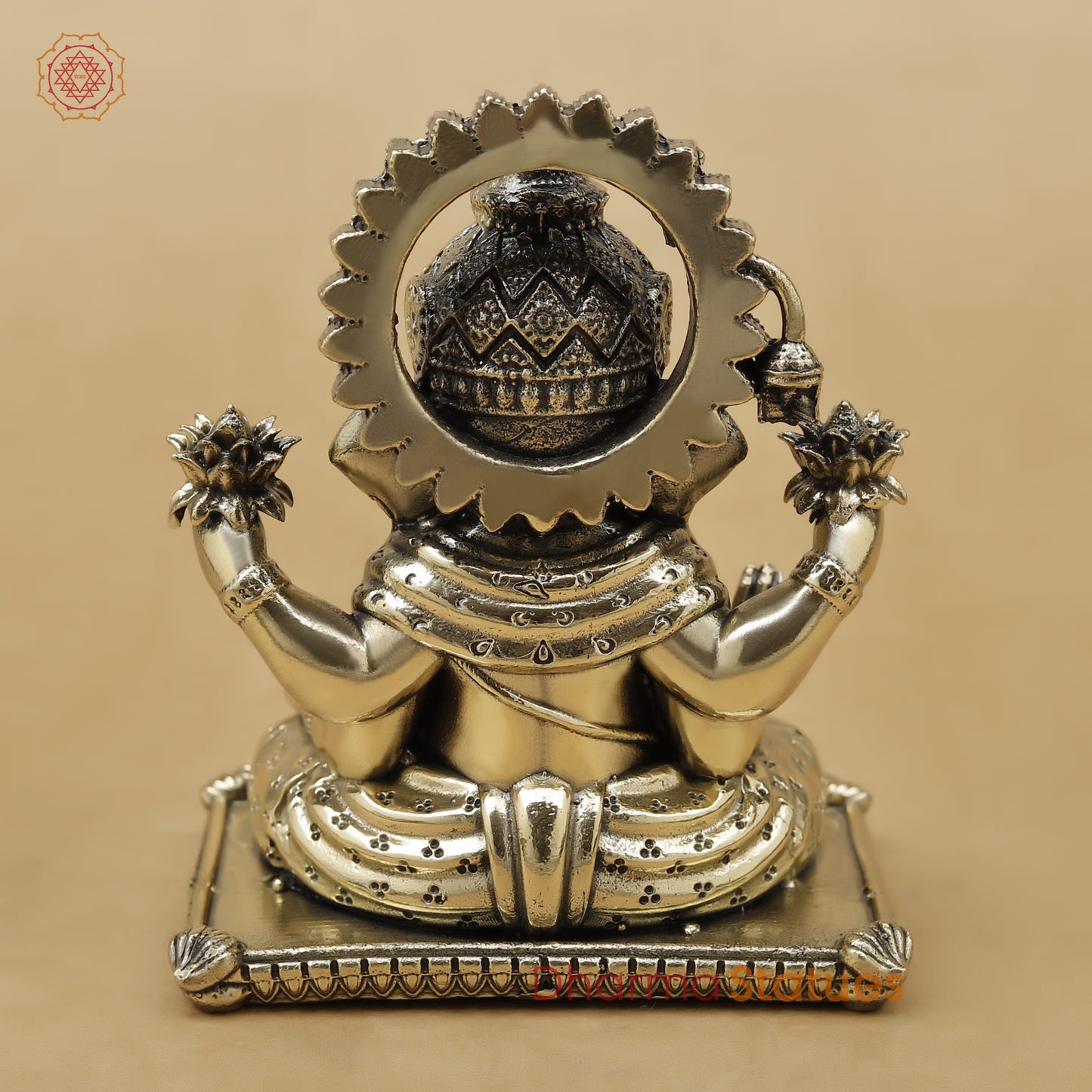 Brass Ganesh Fine, 4"