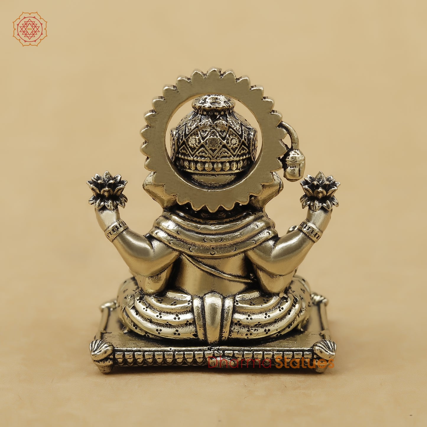 Brass Ganesh Fine, 2"