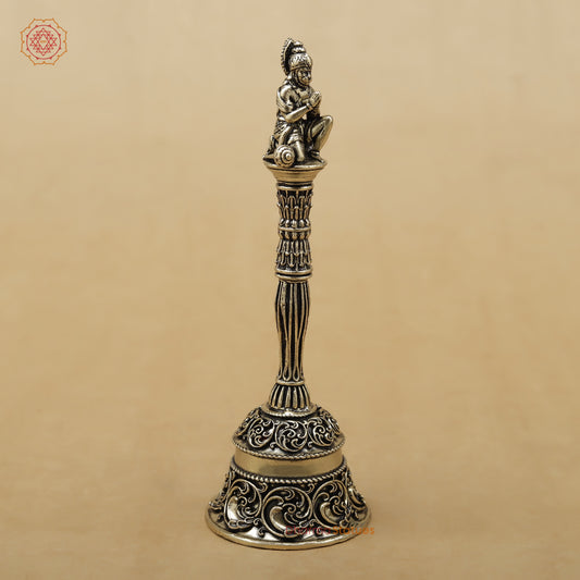 Brass Hanuman Ghanti (Bell), 5.5"