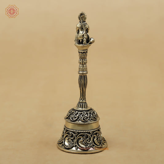 Brass Hanuman Bell Fine, 4"