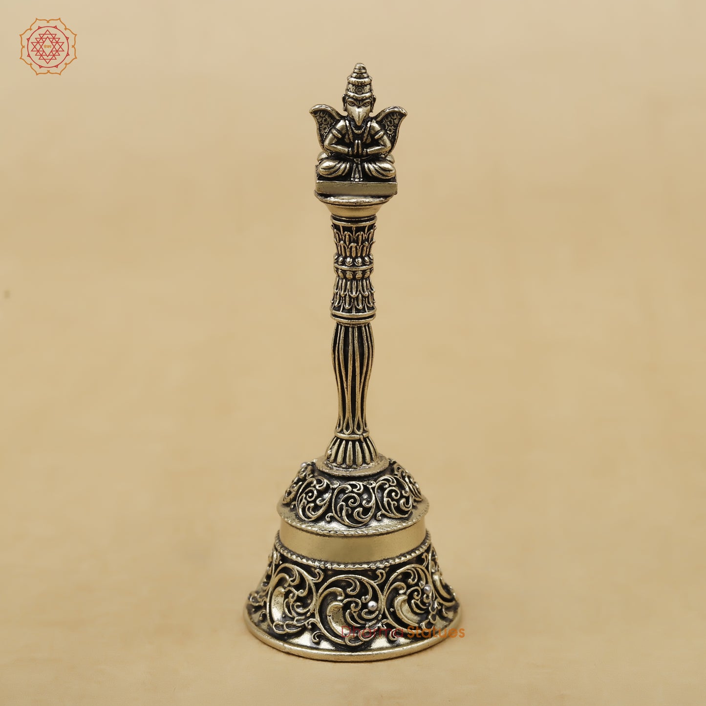 Brass Garuda Ghanti (Bell), 4.5"