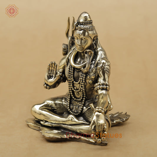 Brass Shiva Fine, 4"