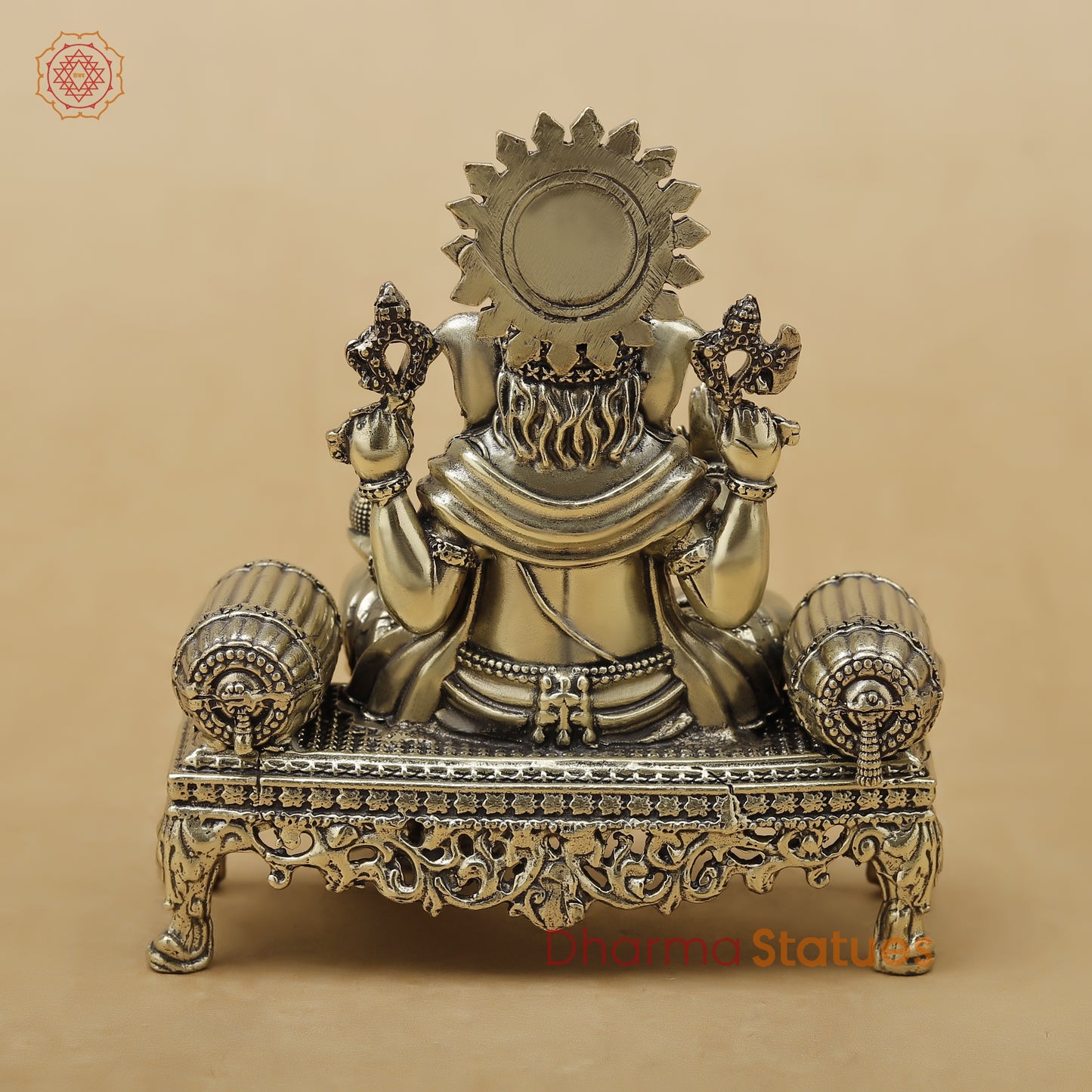 Brass Ganesh Fine, 4"