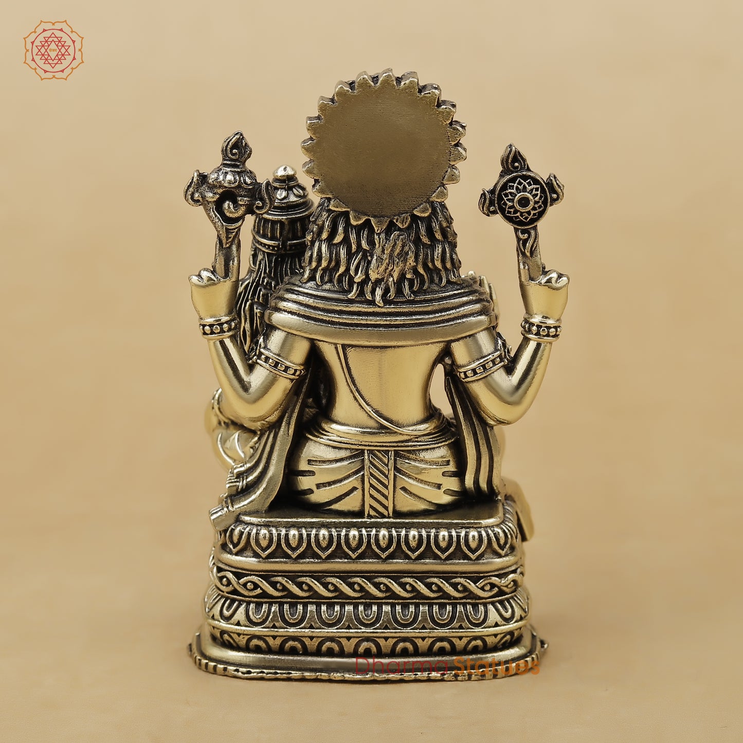 Brass Narsimha Lakshmi Fine, 4"