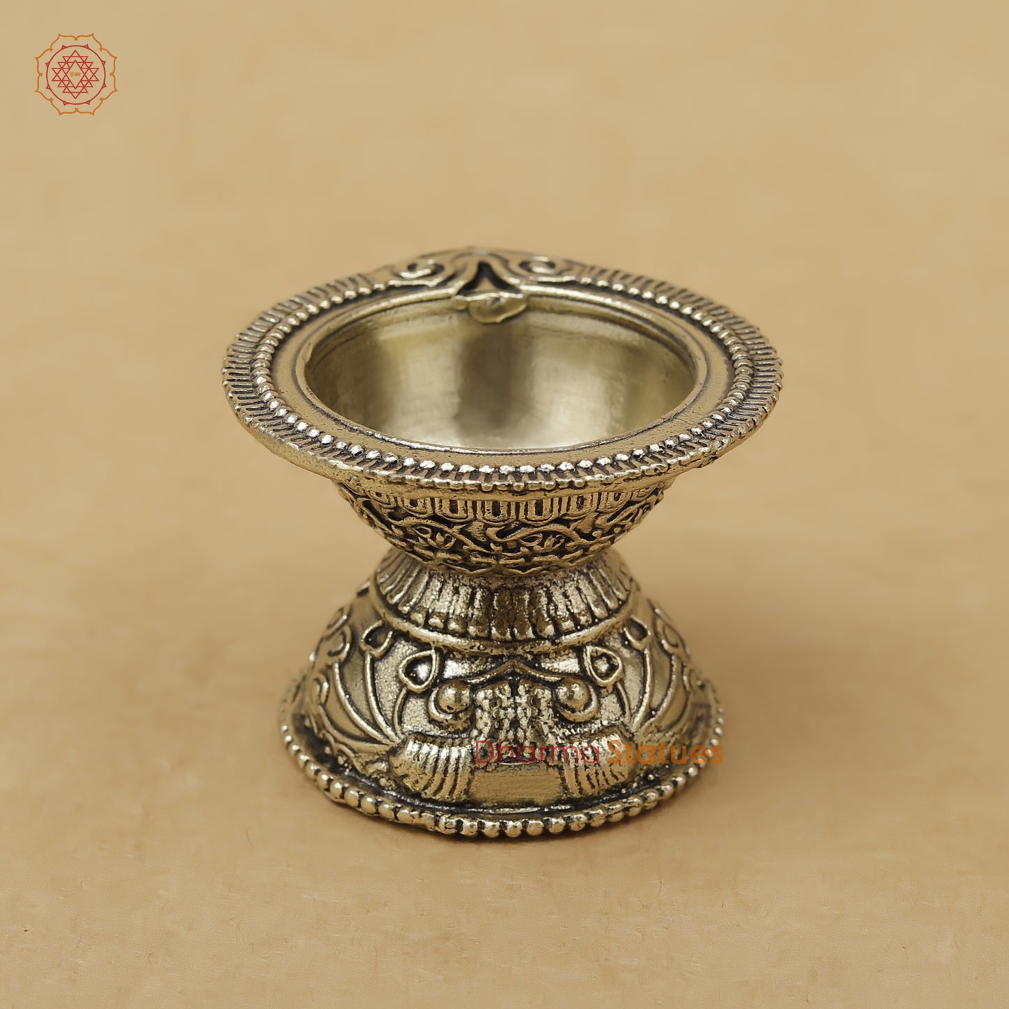 Brass Diya Fine, 1.5"