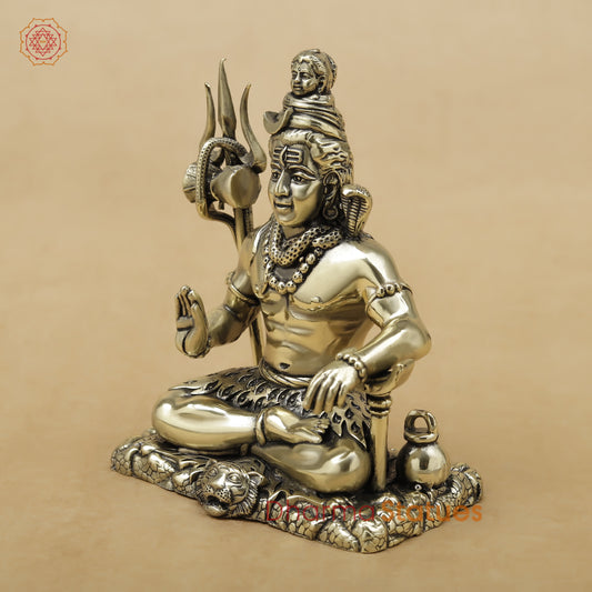 Brass Shiva Fine, 4.5"