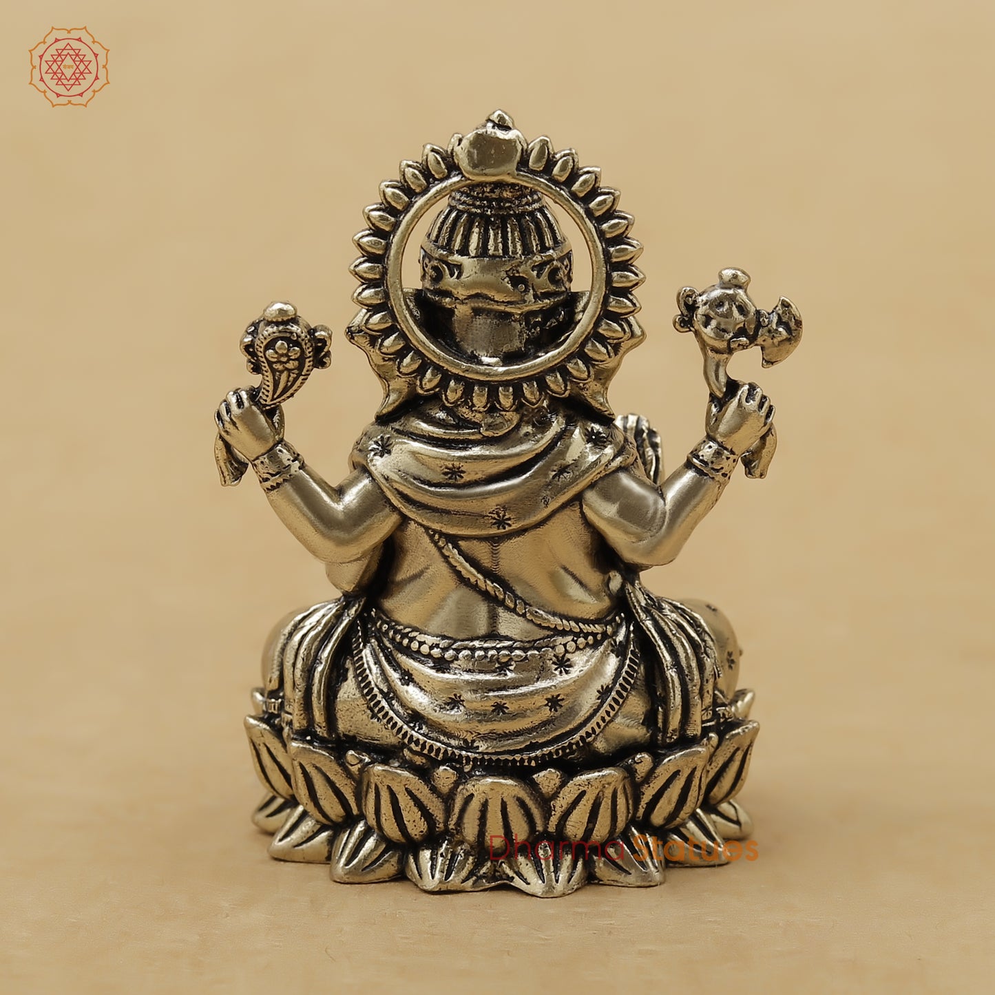 Brass Ganesh Fine, 2.5"