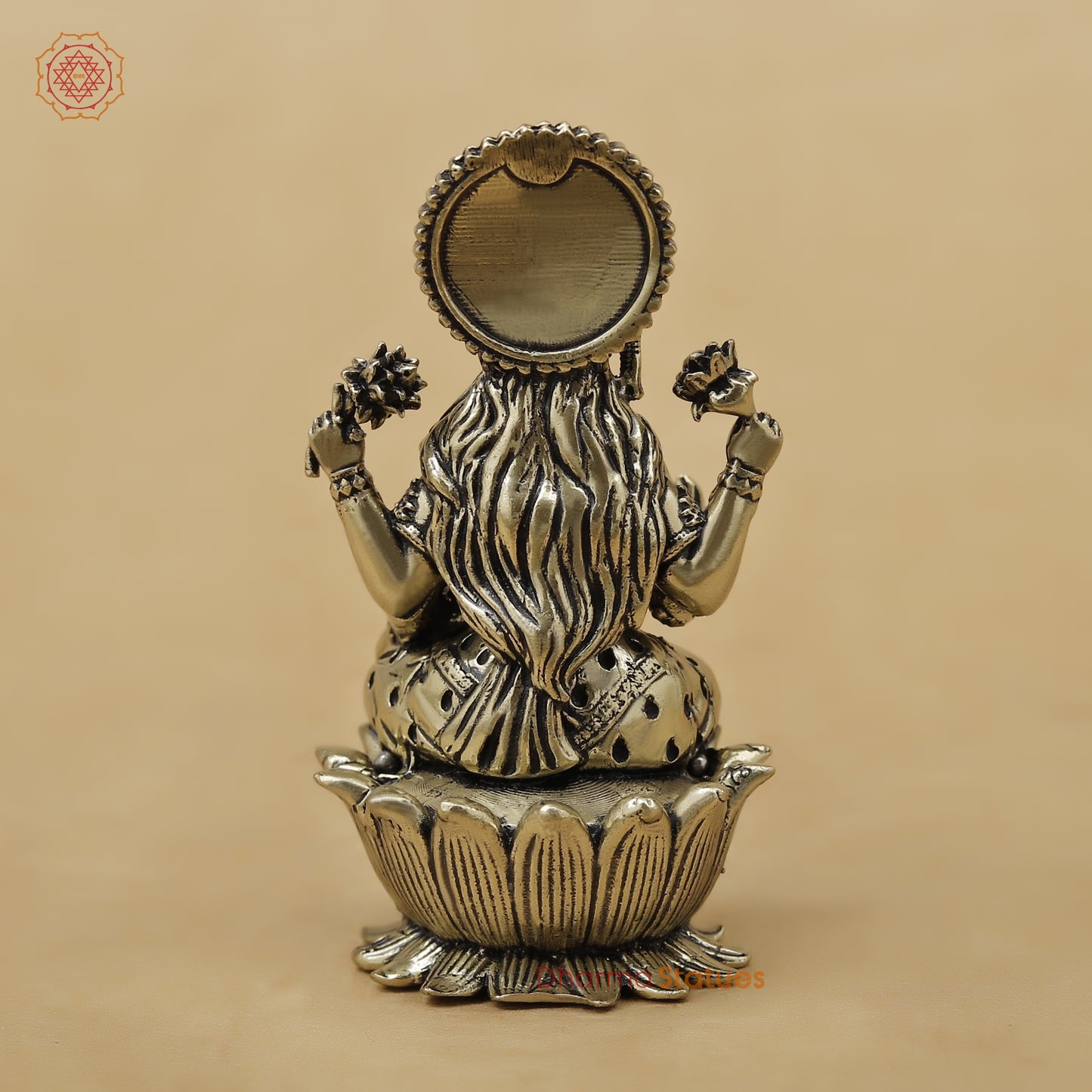 Brass Lakshmi Fine, 2.5"