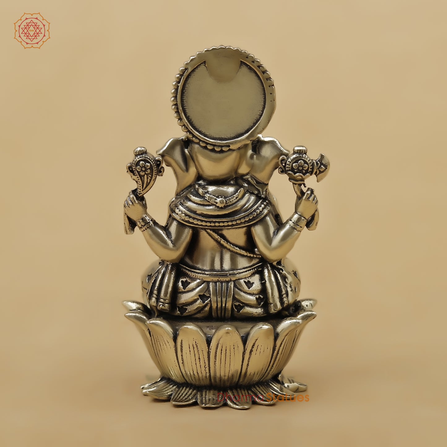 Brass Ganesh Fine, 2.5"