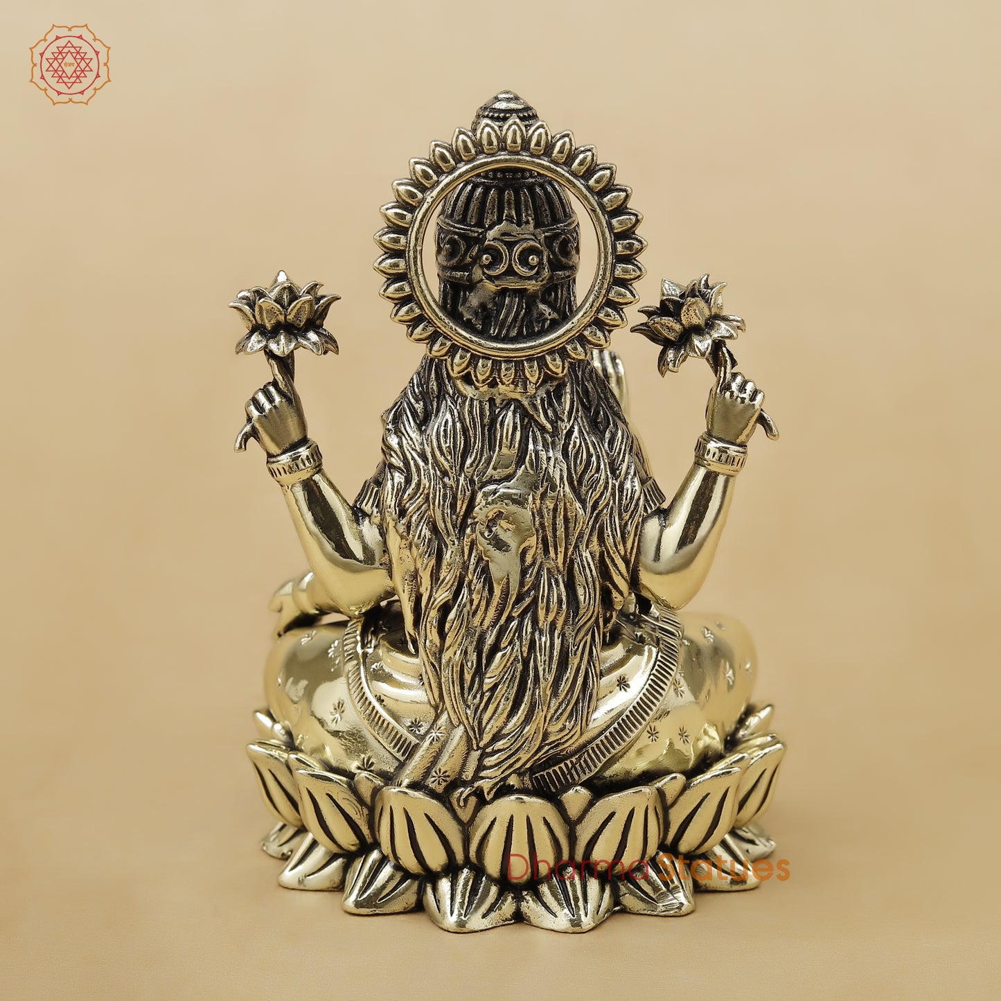 Brass Lakshmi Fine, 4.5"