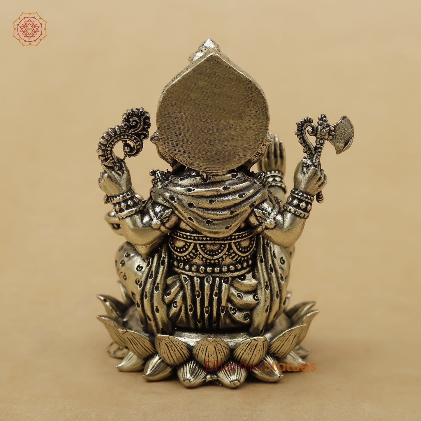 Brass Ganesh Fine, 3"