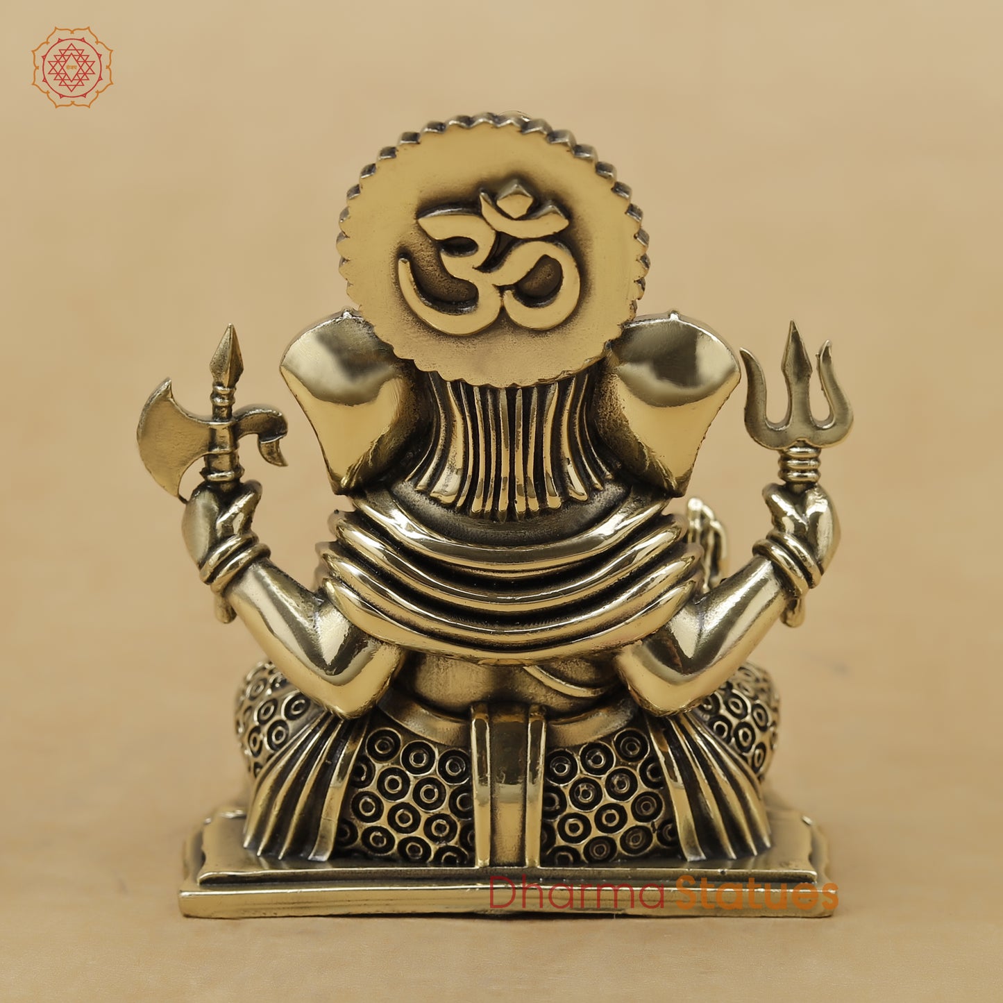 Brass Ganesh Fine, 3"