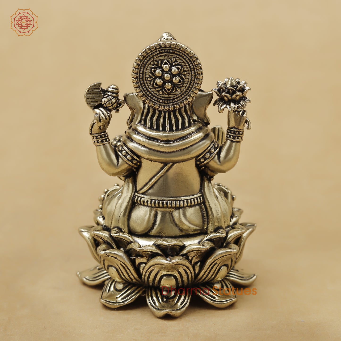 Brass Ganesh Fine, 3"