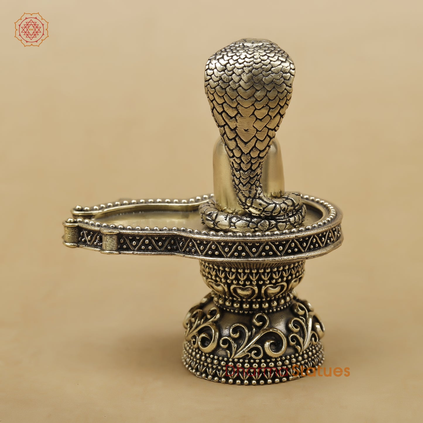 Brass Shivling Fine, 4"