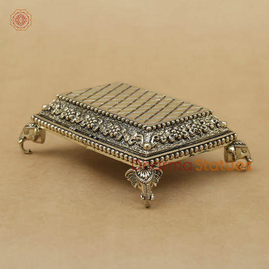 Brass Chowki Fine, 1.5"