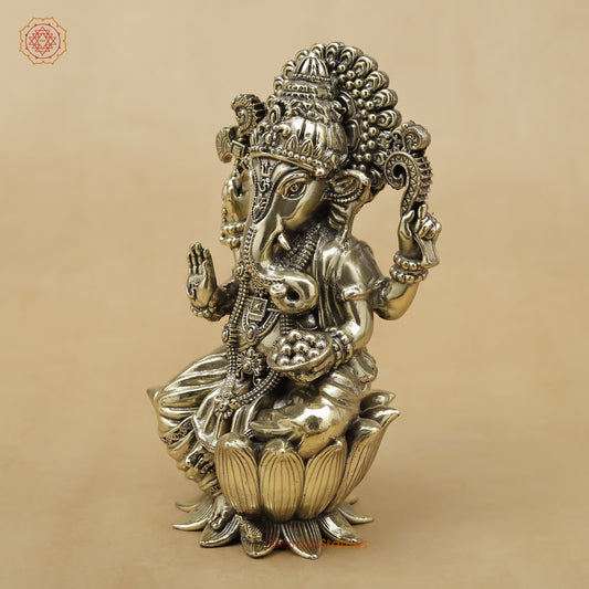 Brass Ganesh Fine, 6"
