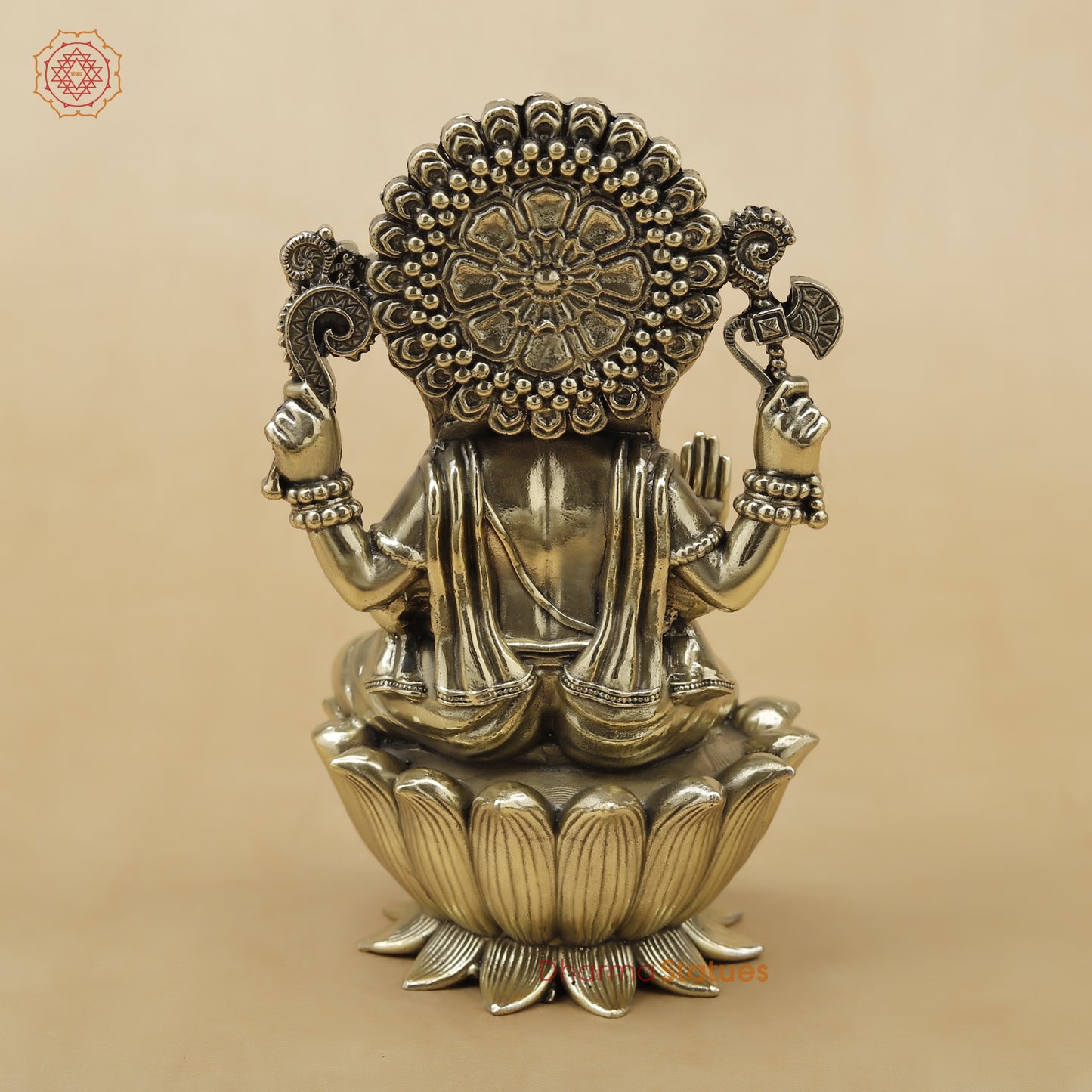 Brass Ganesh Fine, 6"