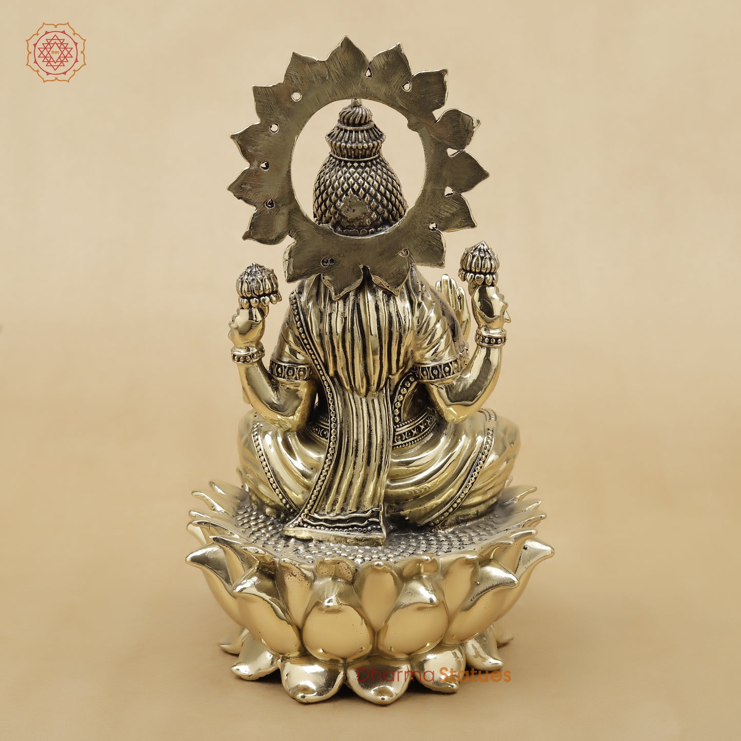 Brass Lakshmi Fine, 9"