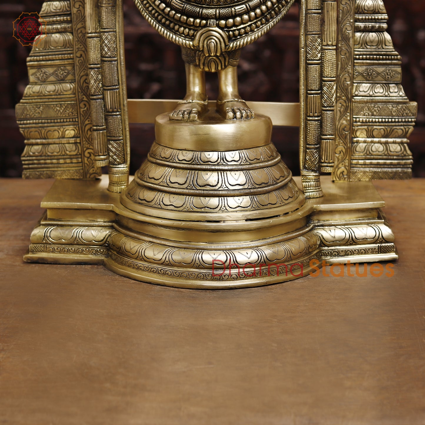 Brass Tirupati Balaji, Special Gold, 39.5"