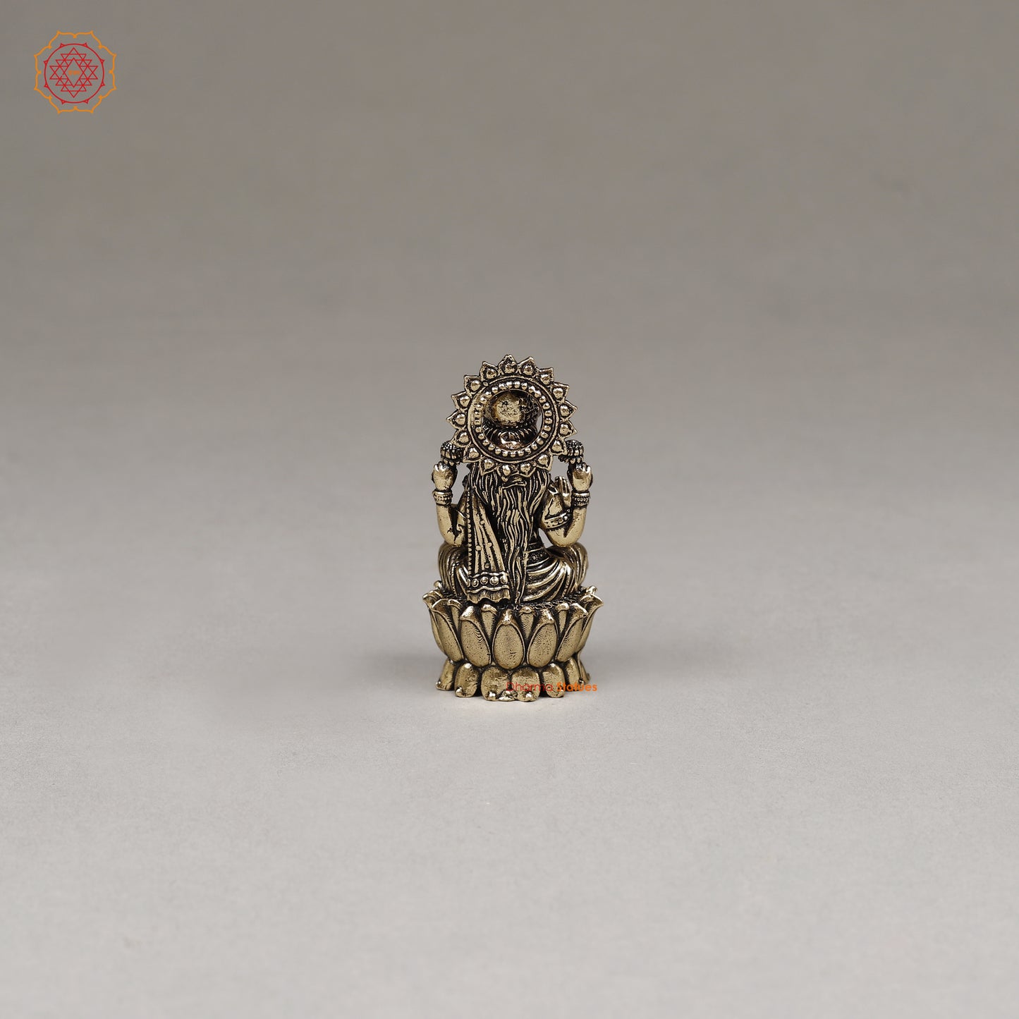 Brass Lakshmi, 2.5"