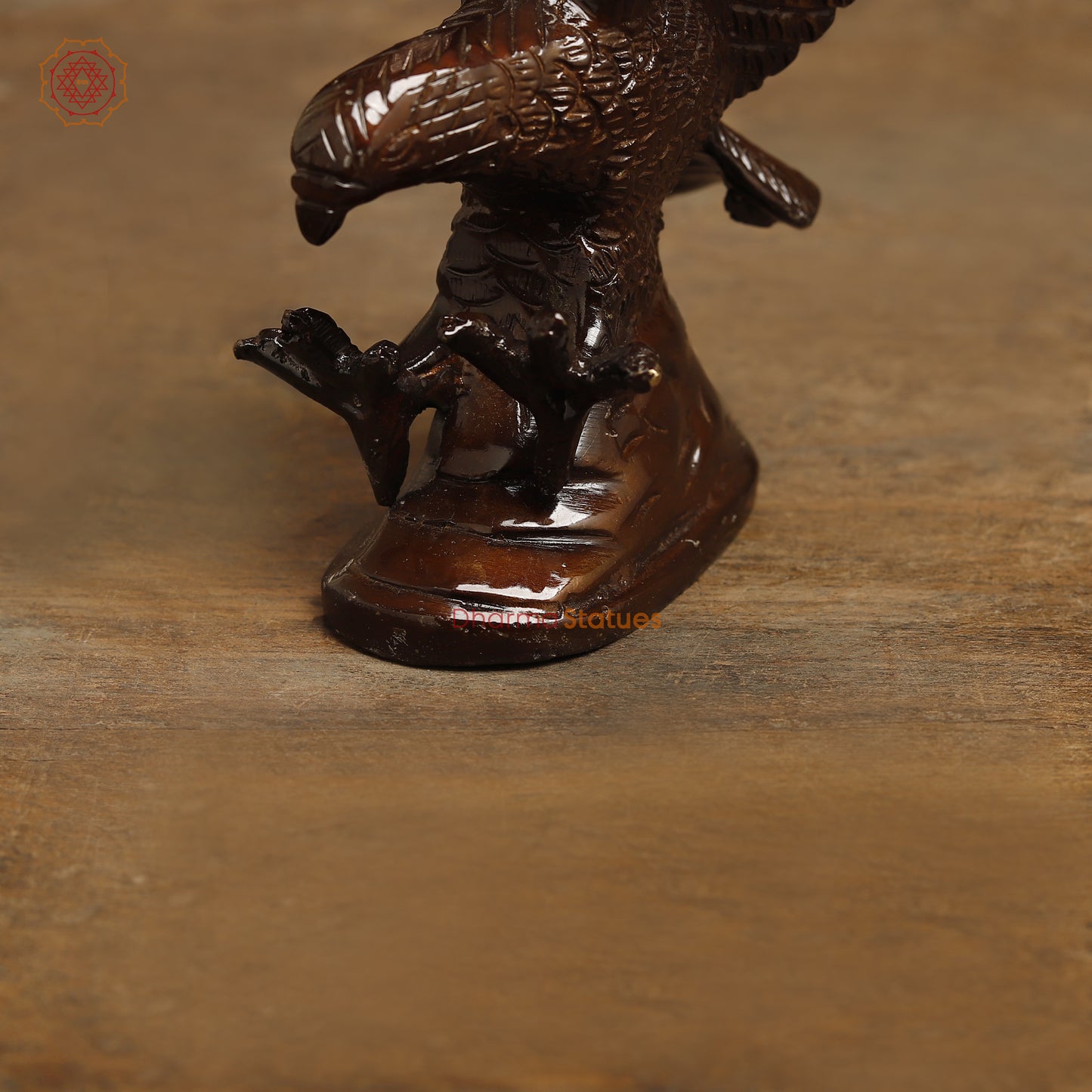 Brass Eagle Hawk, Copper Finish & Golden Finish, 6"