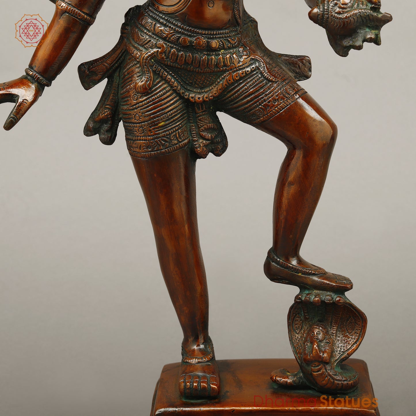 Brass Varahi Devi Idol, Copper Finish, 18"