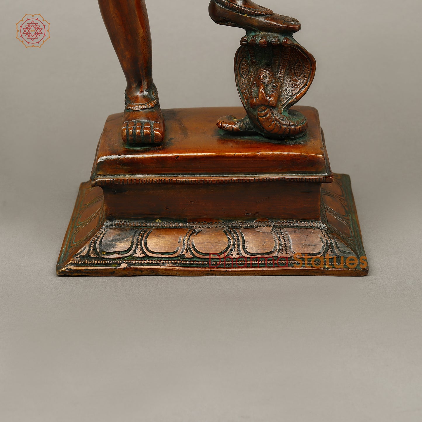 Brass Varahi Devi Idol, Copper Finish, 18"