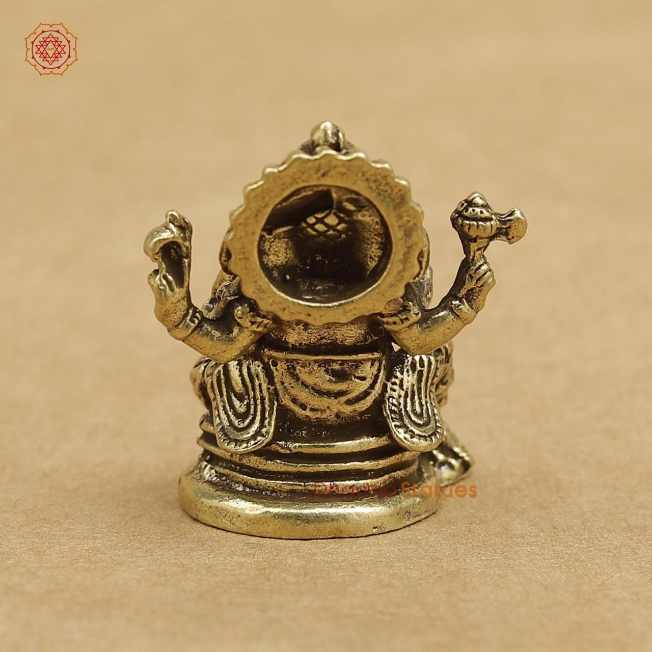 Brass Ganesh 1.5"