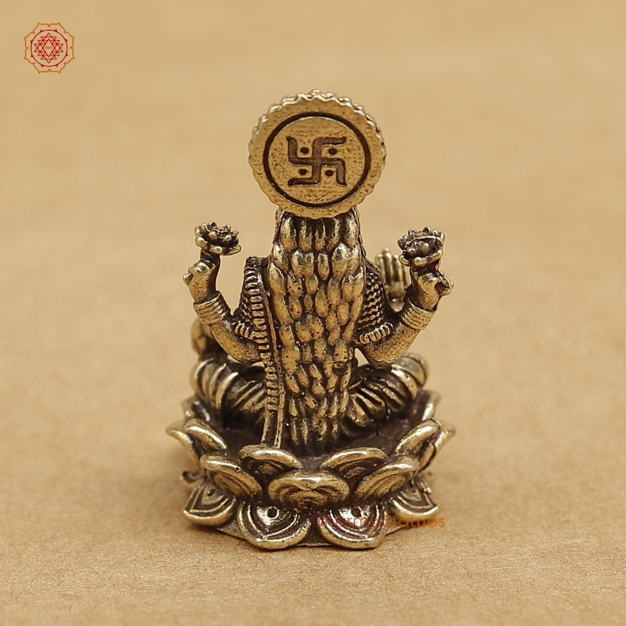 Brass Lakshmi 1.5"